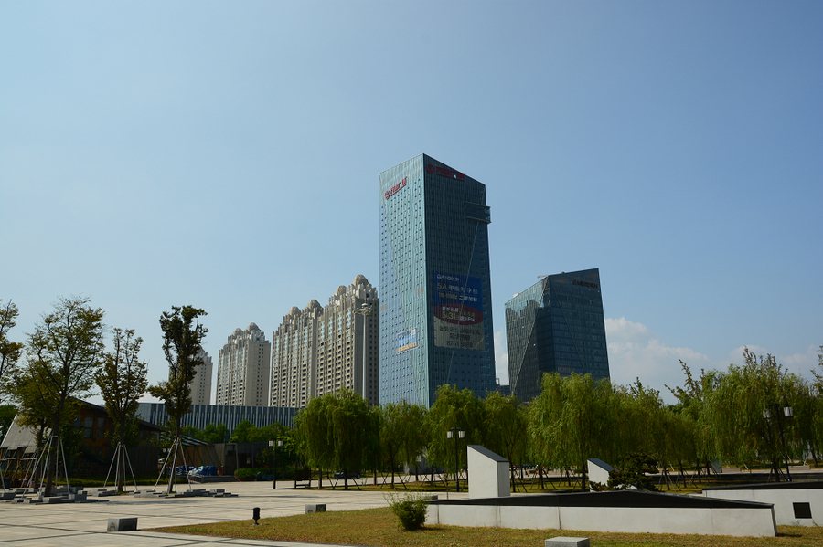 宜兴东氿新城实景