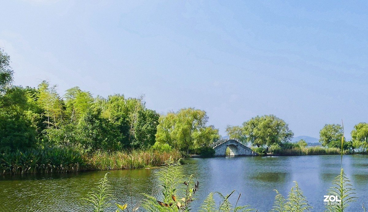 宜兴云湖湖景实景