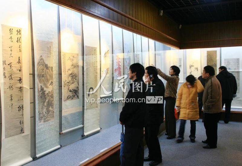 宜兴周培源故居 · 周培源夫妇收藏书画精品亮相家乡江 宜兴实景照片